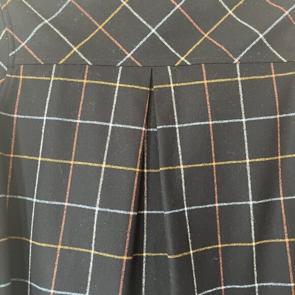 Pendleton buttondown XS black plaid women oversized flannel - Picture 7 of 11
